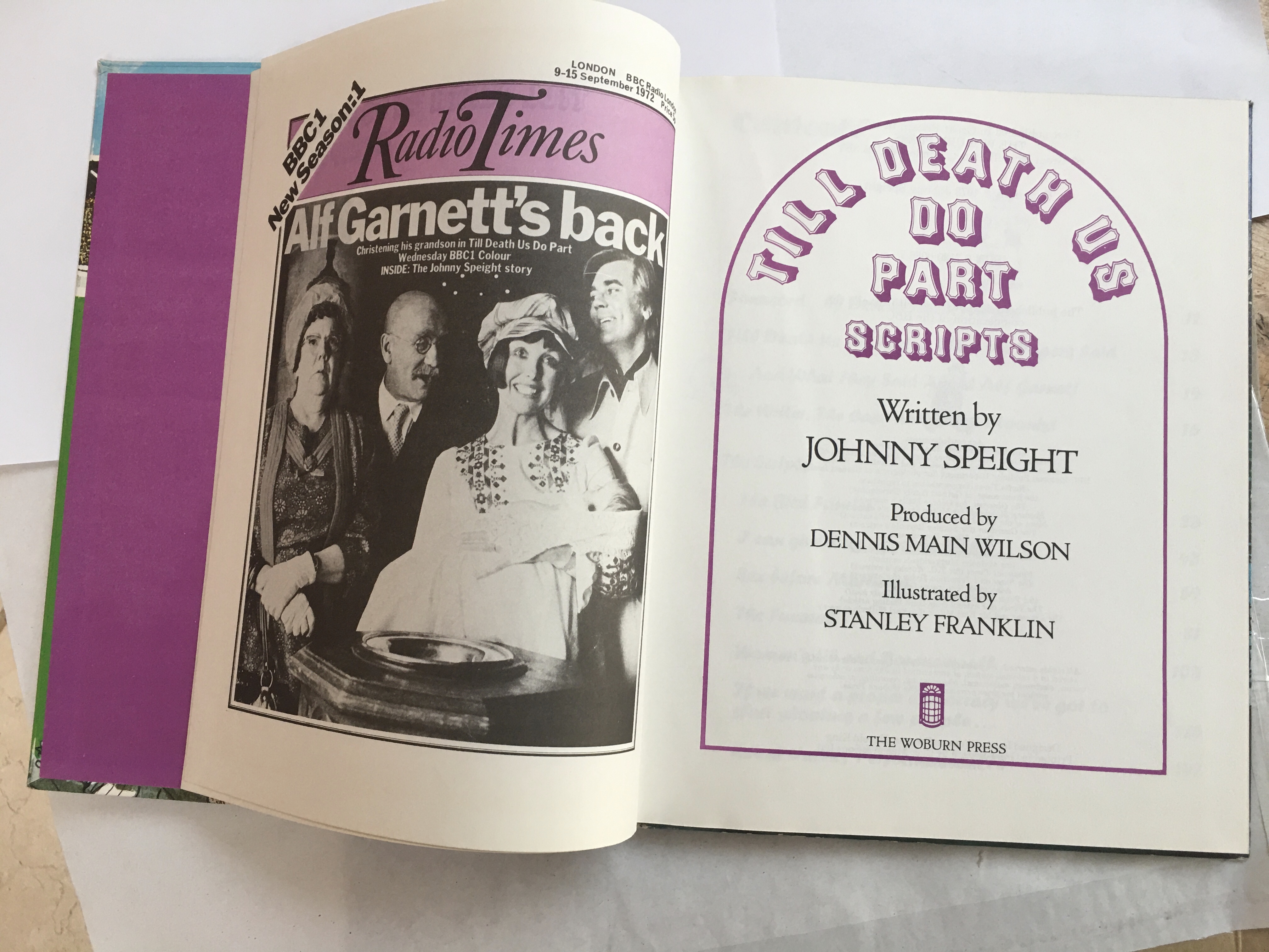 Alf Garnett. Till Death Us Do Part. Scripts by Written & Selected by ...
