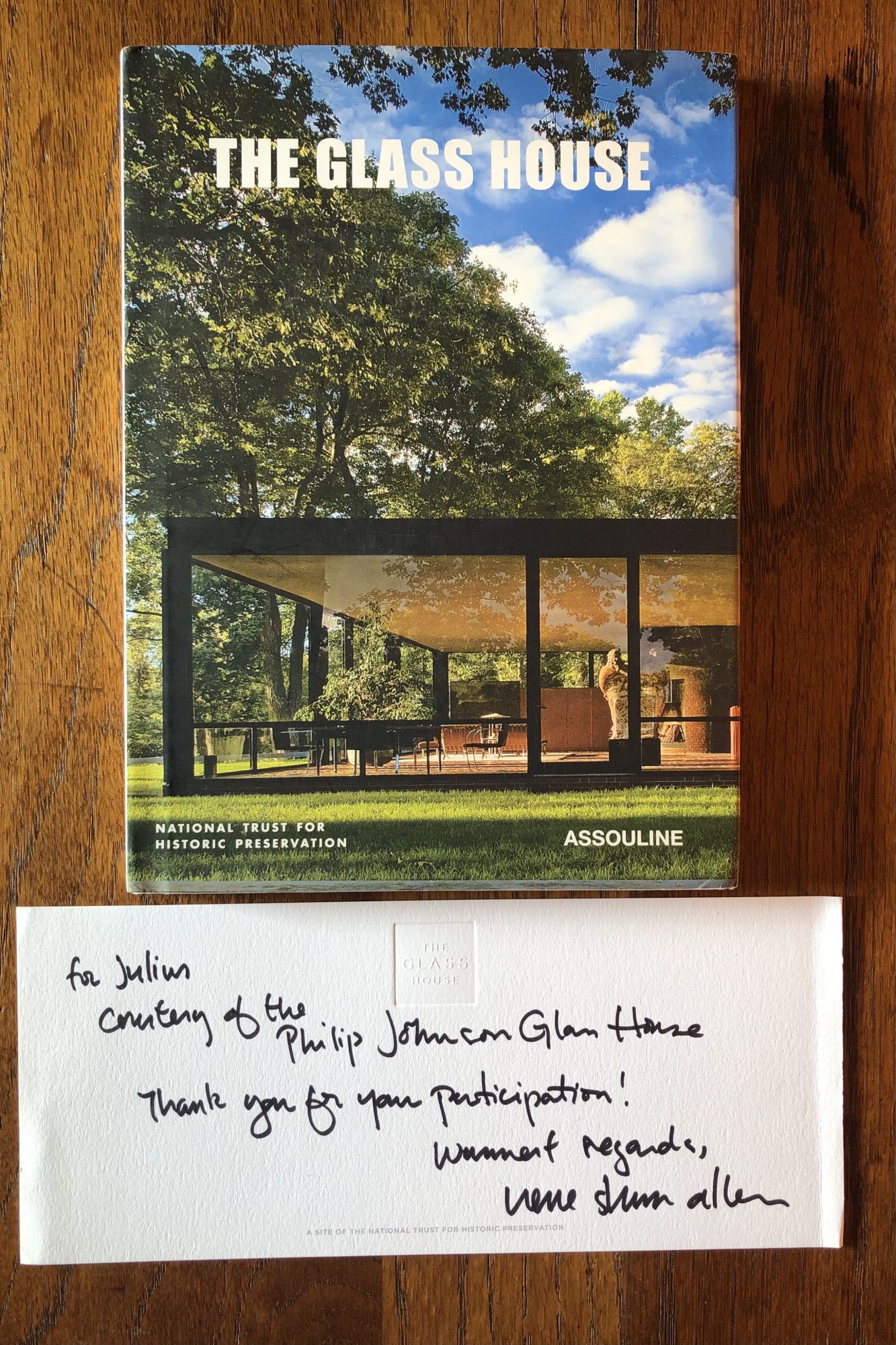 THE GLASS HOUSE ( Julius Shulman copy) - Dunn, Dorothy Hickson