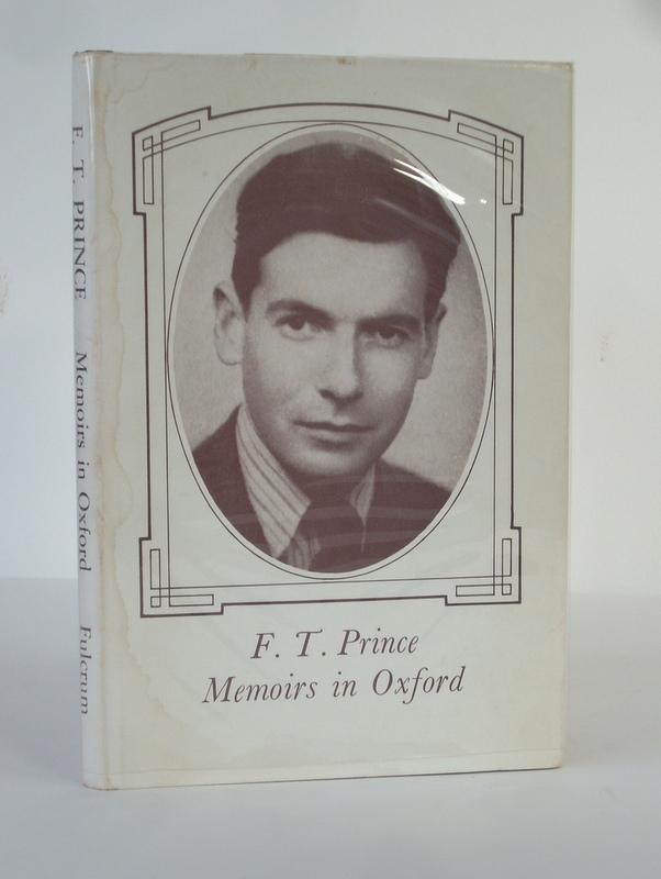 Memoirs in Oxford by F T Prince