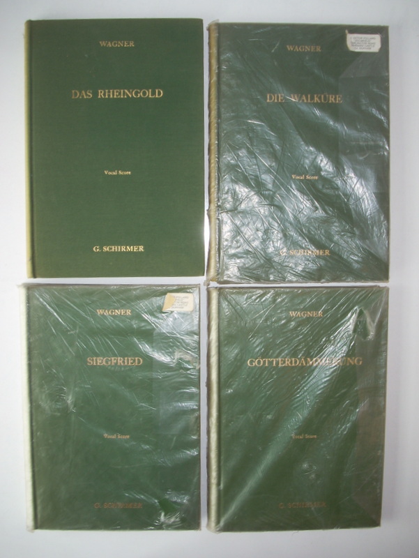 The Ring of the Nibelungen. 4 Vocal Scores: Das Rheingold, Die Walkure; Siegfried, Gotterdammerung - Richard Wagner, Karl Klindworth, Frederick Jameson