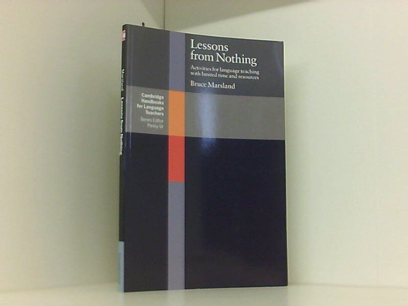 Lessons from Nothing: Paperback - Marsland, Bruce