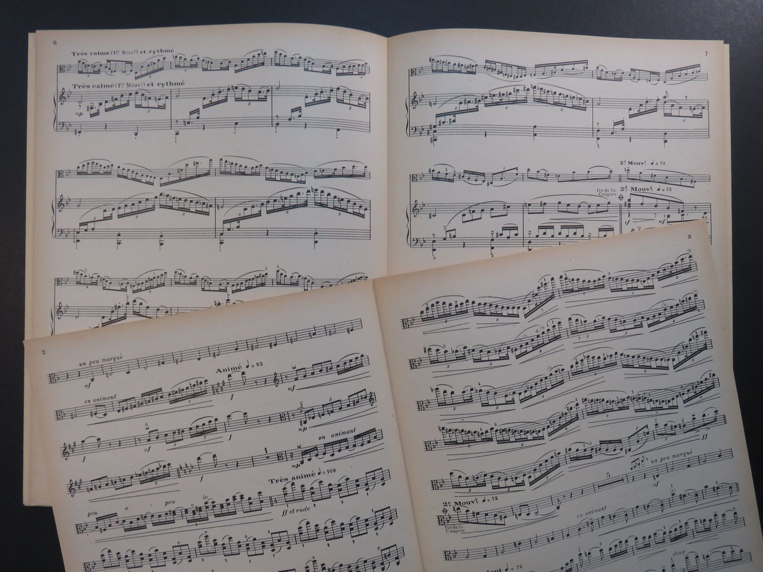 PICARD Jacques Passacaille Piano Alto 1931 par PICARD Jacques