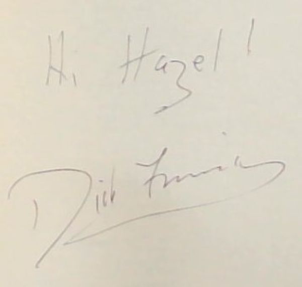 TO THE HILT (Signed and Warmly inscribed by the author Dick Francis) - Francis, Dick