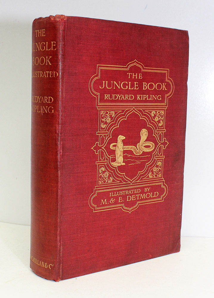 The Jungle Book by Rudyard Kipling PRESENTATION COPY: Very Good Cloth ...