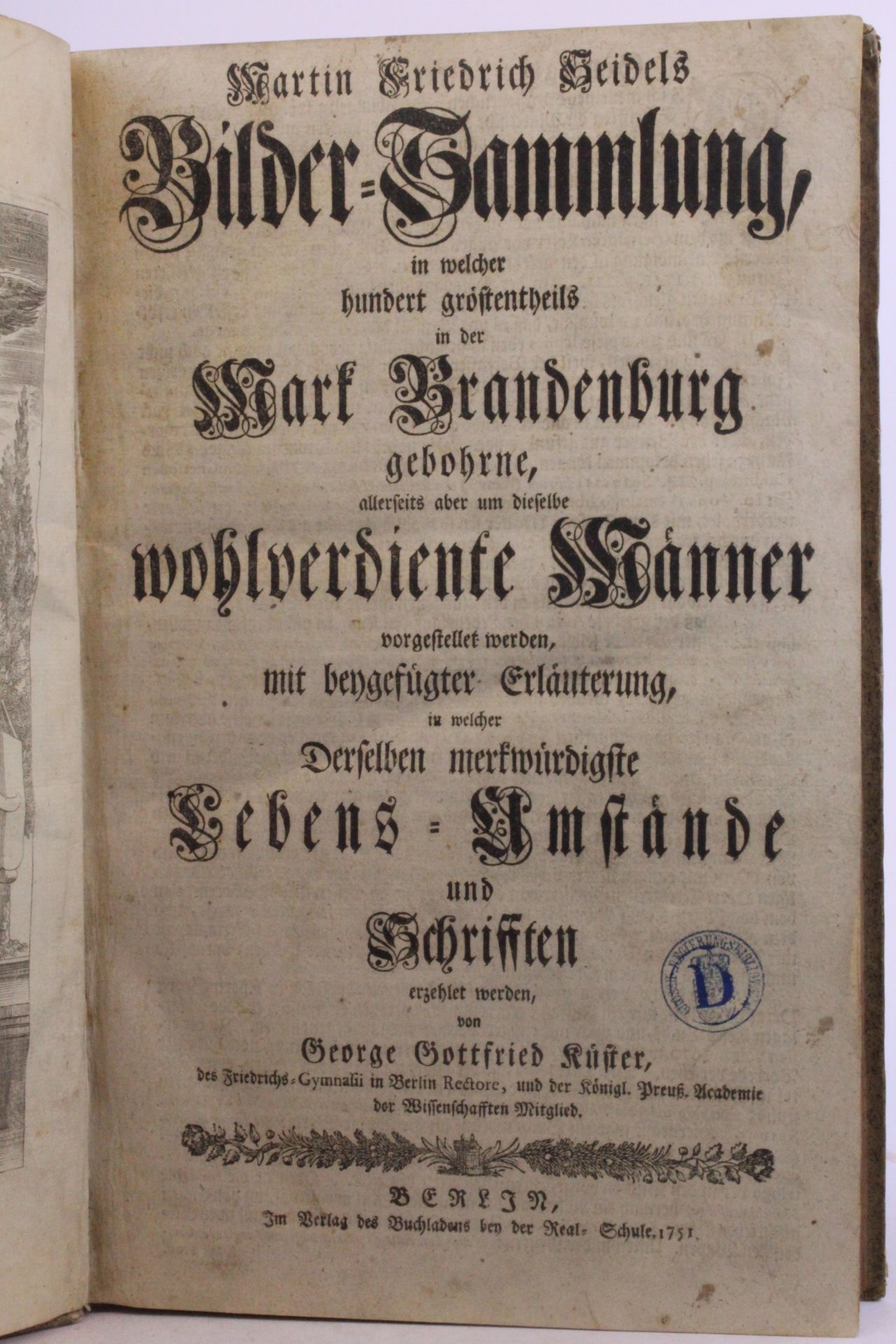 Martin Friedrich Seidels Bilder-Sammlung: In welcher Hundert