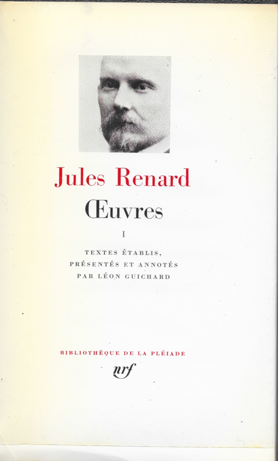 JULES RENARD Oeuvres Tome 1, Tome 2, Journal de Renard (Jules ...