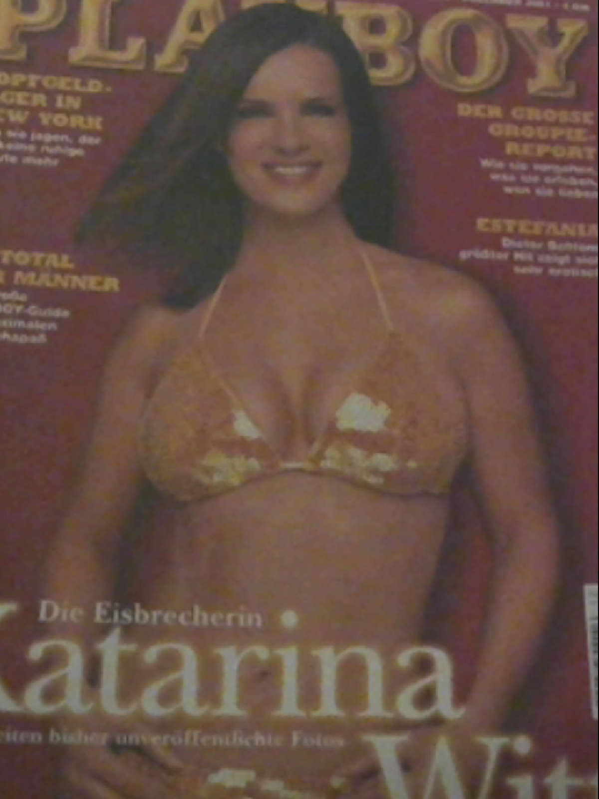 Bilder katharina witt playboy Nackt im