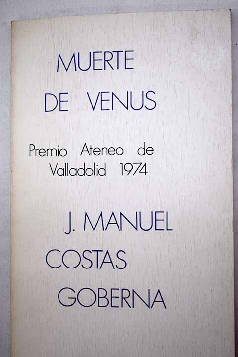 Muerte de Venus - Costas, José Manuel