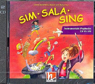 Sim Sala Sing NEU, Ergänzende Instr. Playbacks CD VI + VII: Doppel-CD-Paket