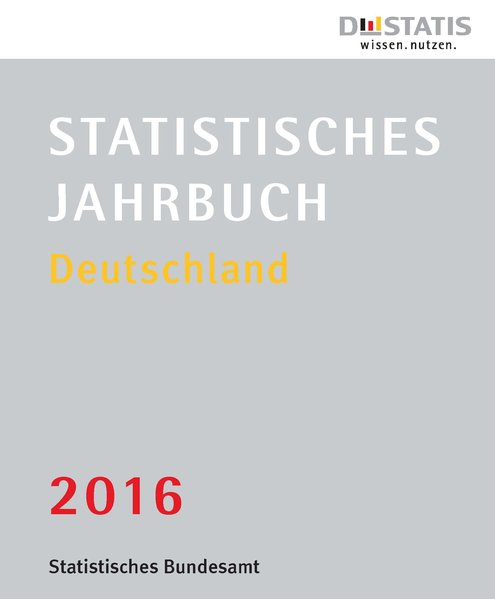 Statistisches Jahrbuch Deutschland : 2016. - Statistisches Bundesamt [destatis]