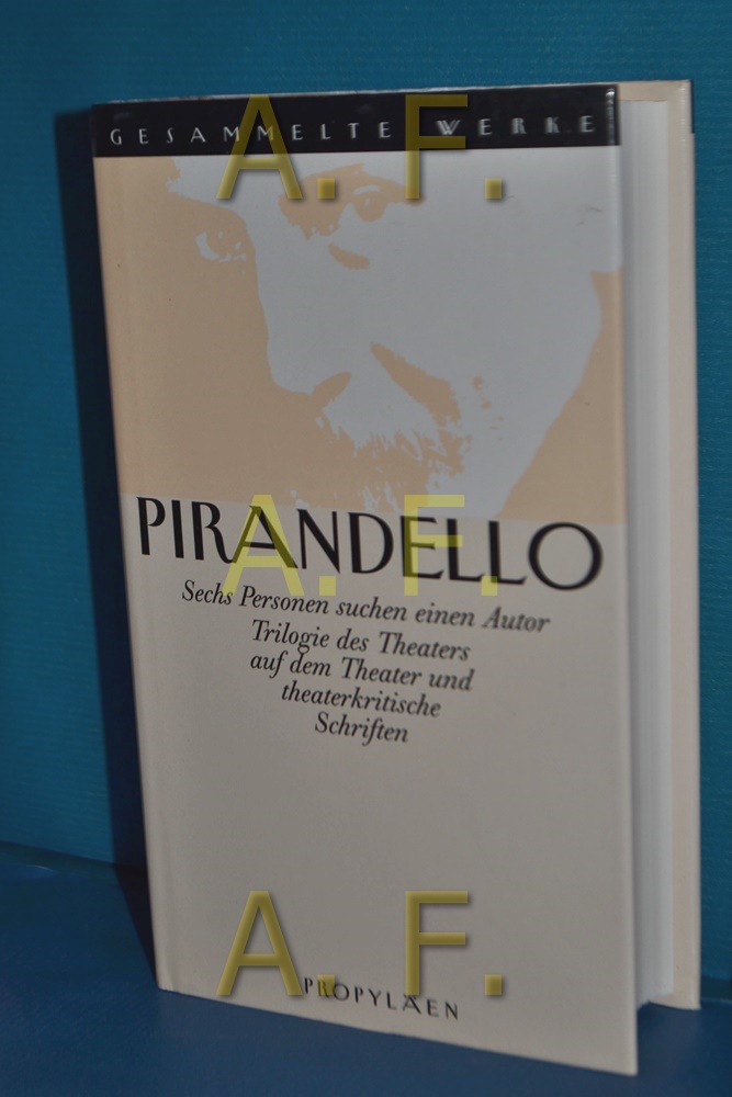 trilogie des theaters auf von pirandello - ZVAB