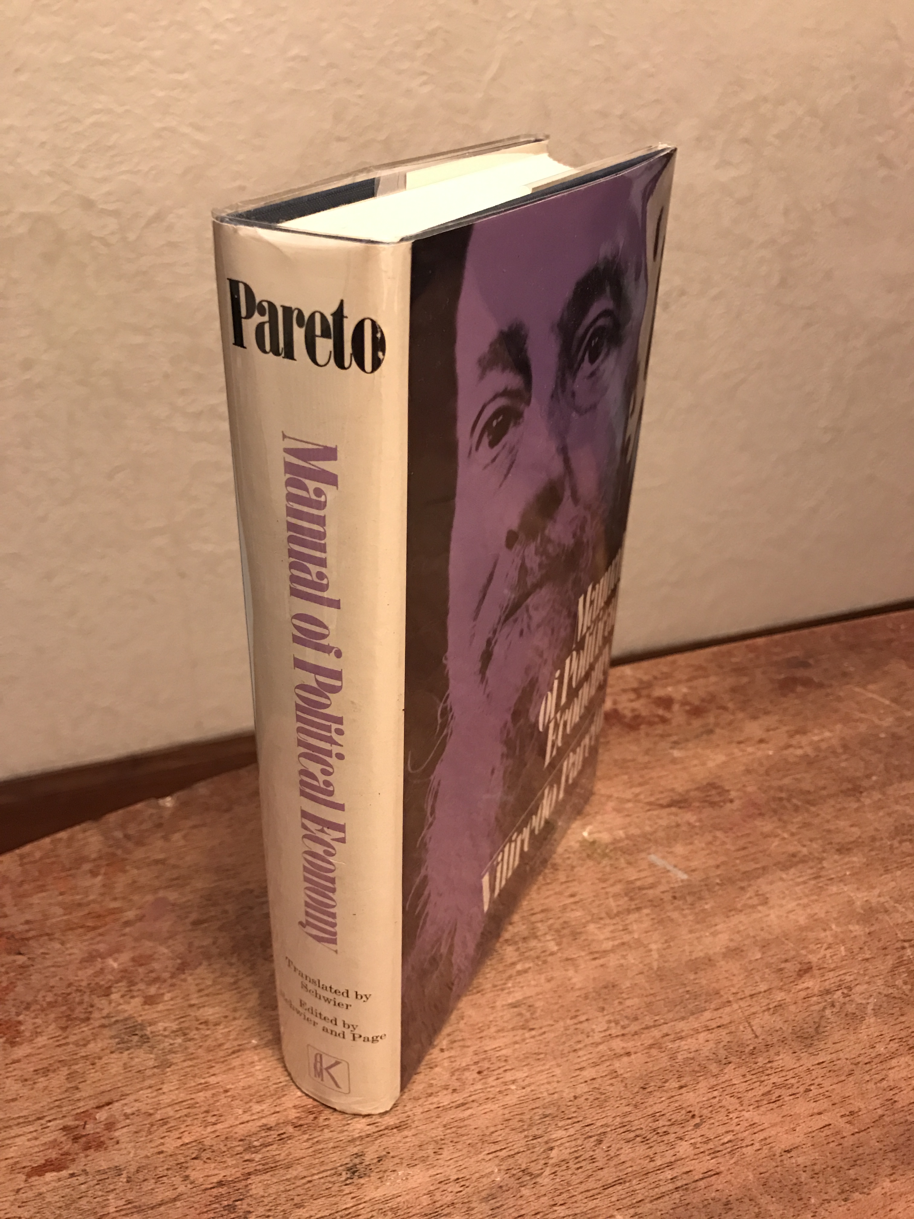 Manual of Political Economy - Pareto, Vilfredo.