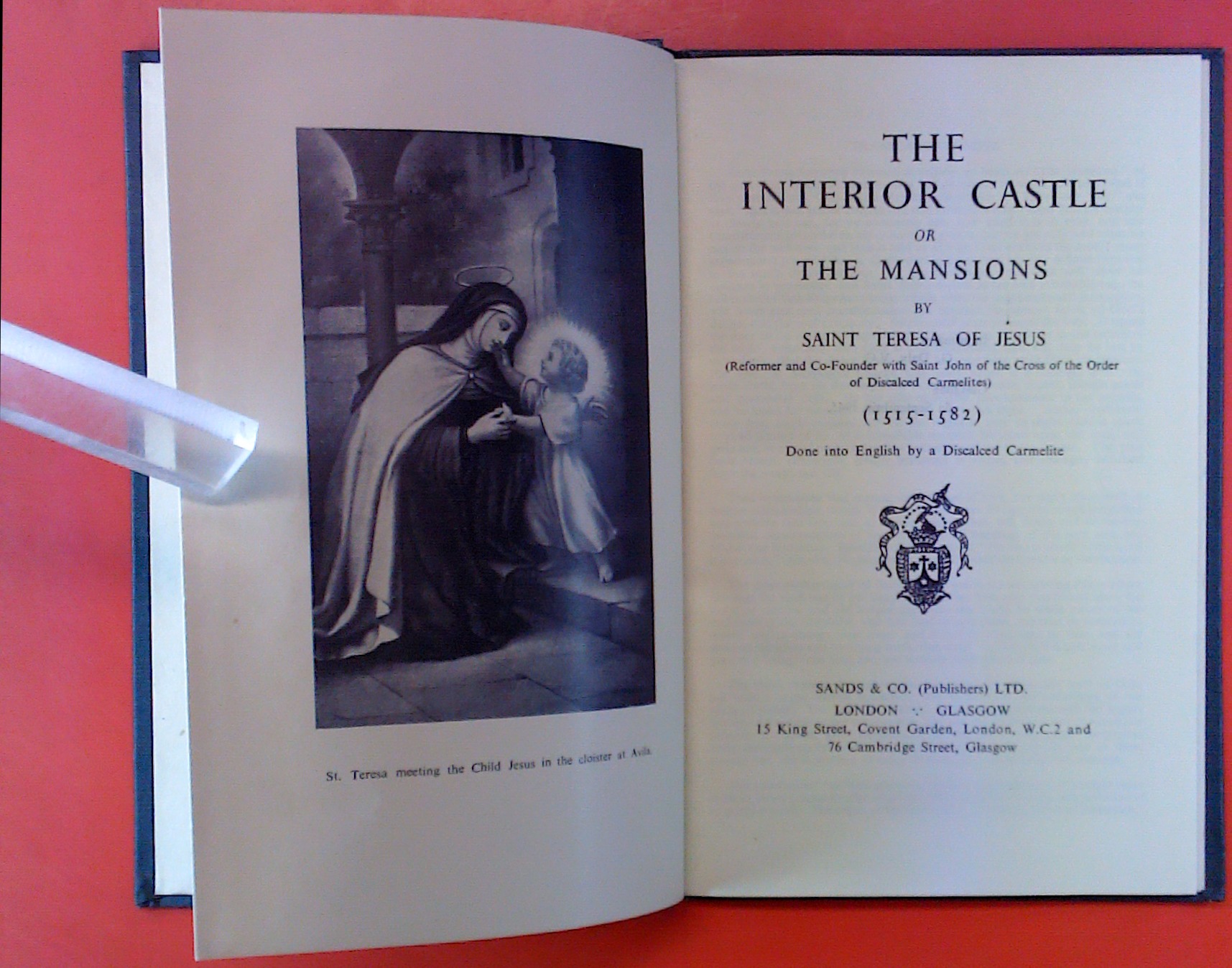 The Interior Castle or the Mansions - Saint Teresa of Jesus. Done into English