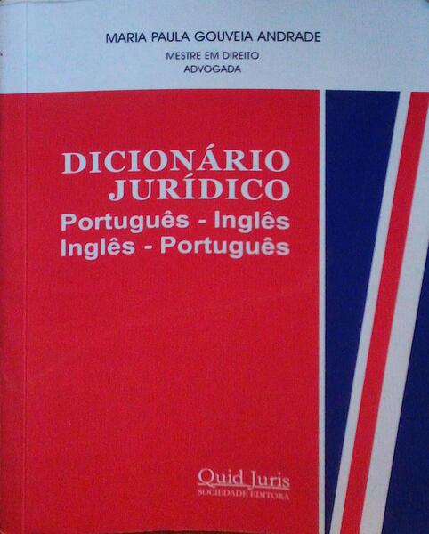 Dicionario ingles juridico