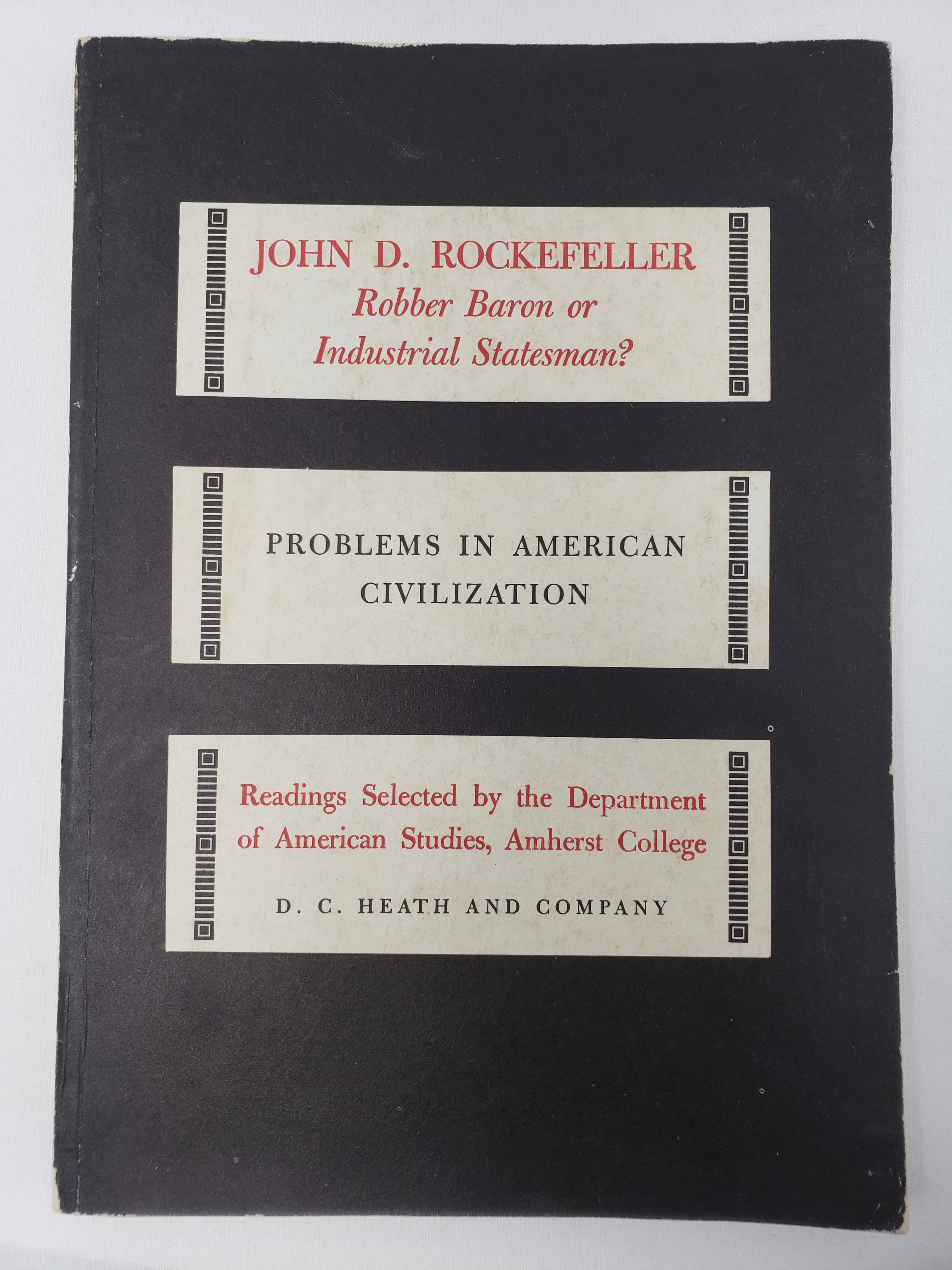 Photograph, John D. Rockefeller, American Industri