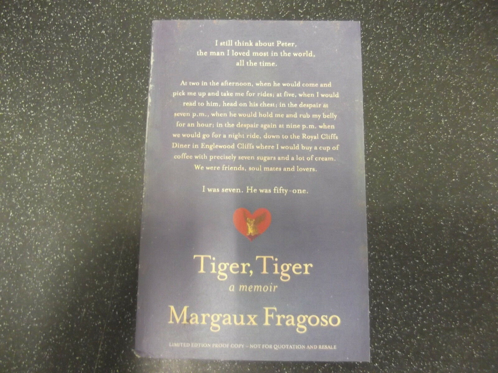 TIGER, TIGER - MARGAUX FRAGOSO