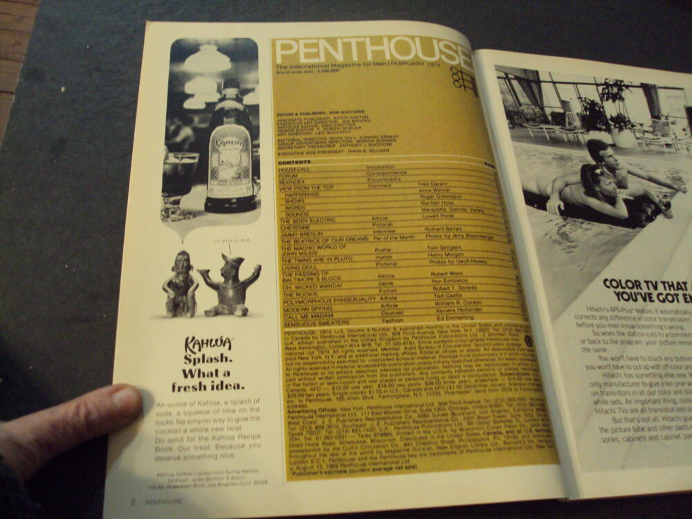 Penthouse Feb 1974 Jimmy Breslin Interview, World of John Milius: (1974 ...