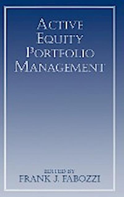 Active Equity Portfolio Management - Fabozzi