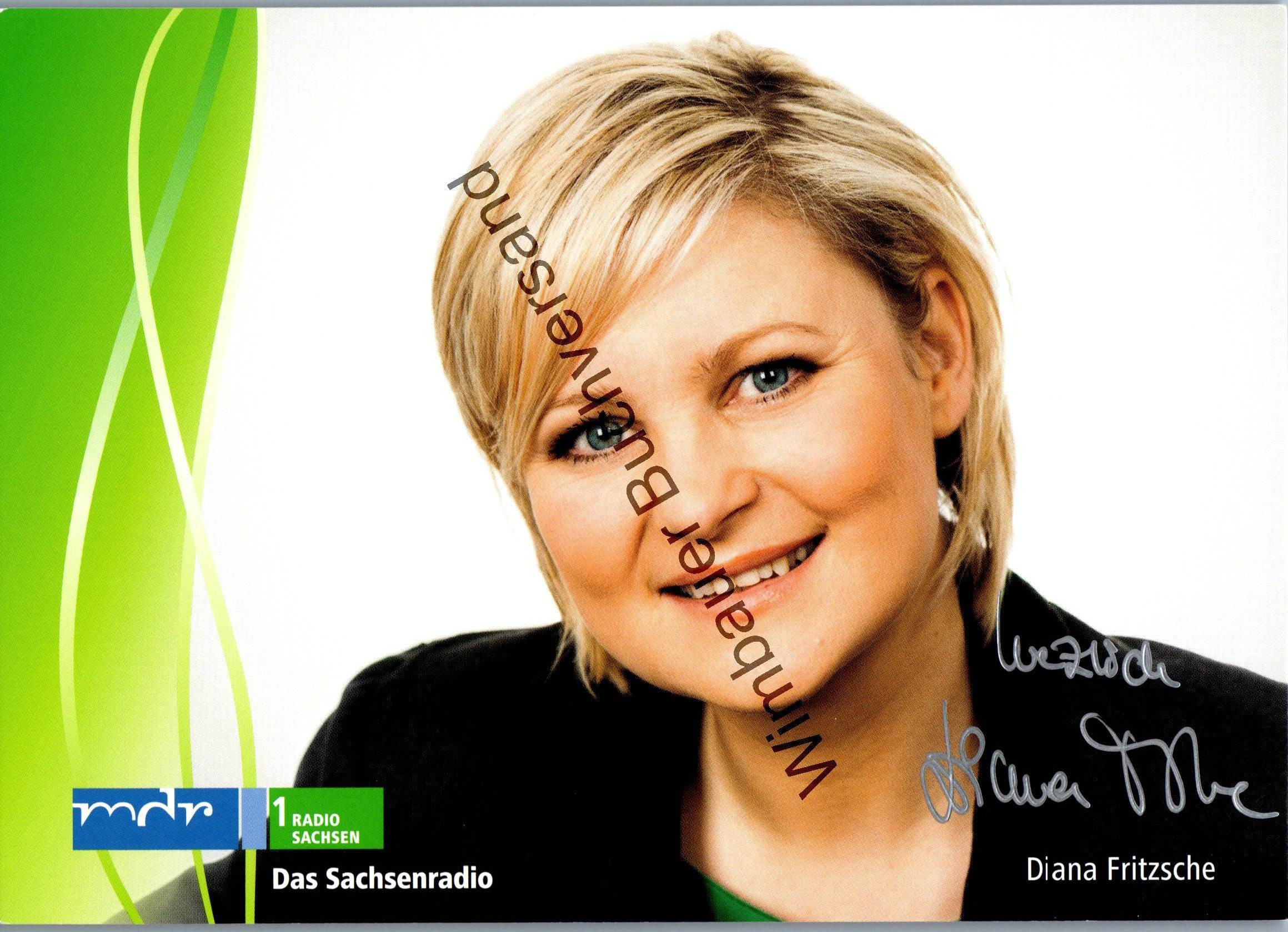 Original Autogramm Diana Fritzsche MDR Garten /// Autograph signiert