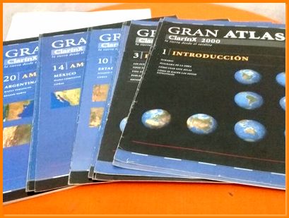 gran atlas clarin 2000 la tierra desde el satelite tomo 1 - Un libro de Dorling Kindersley