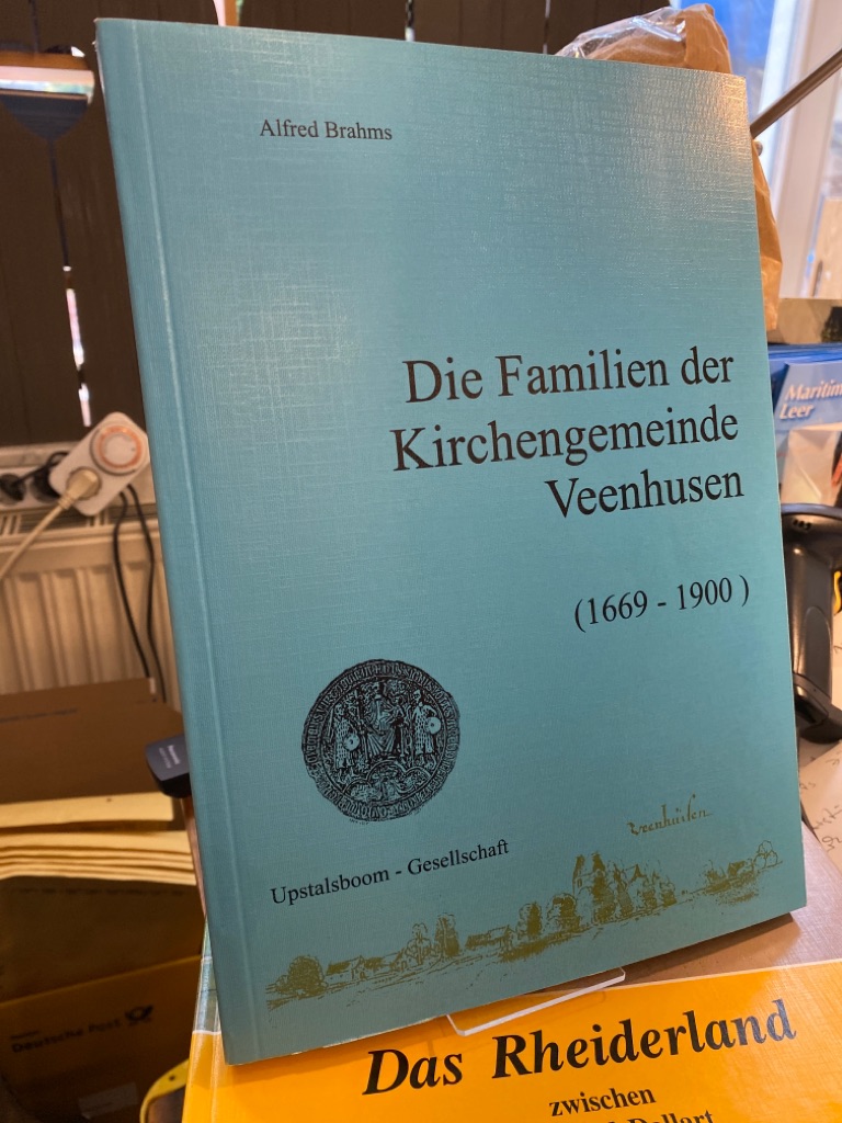Die Familien der Kirchengemeinde Veenhusen (1669 - 1900). (= Osfriesische Familiendaten Band 1, Deutsche Ortssippenbücher A 217). - Brahms, Alfred