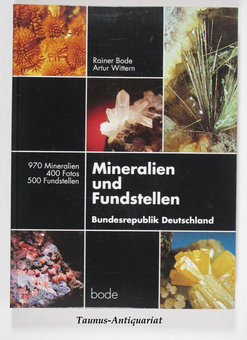 Mineralien und Fundstellen Bundesrepublik Deutschland. 970 Mineralien