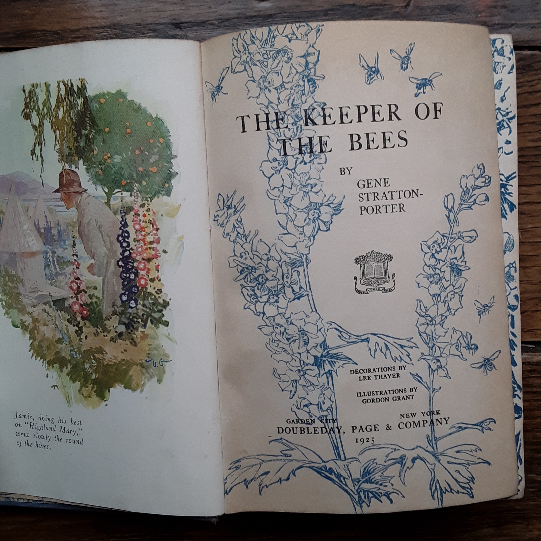 Stratton Porter Gene Keeper Bees First Edition Abebooks