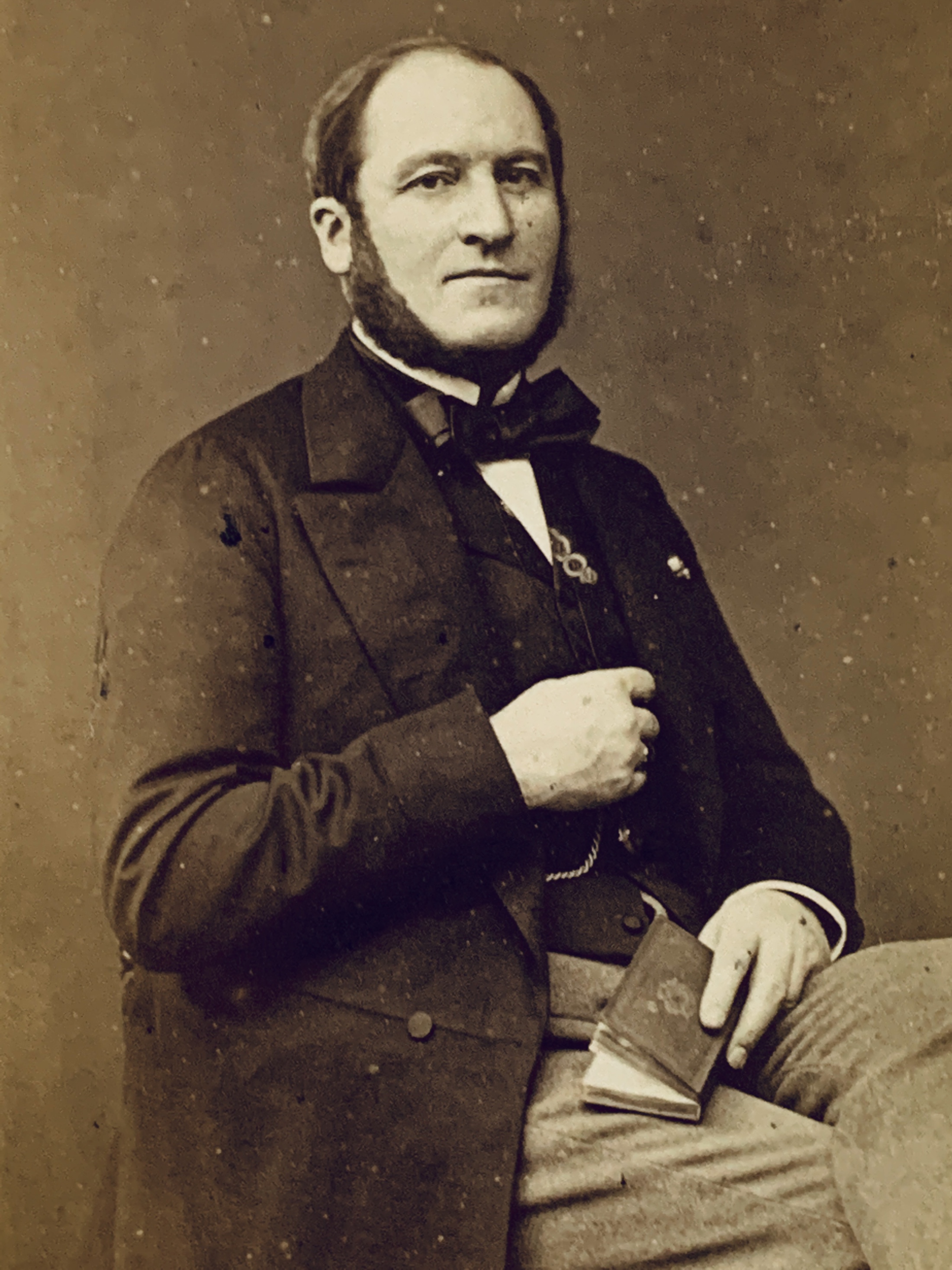 Portrait photographique du Baron Haussmann von HAUSSMANN BARON Georges ...