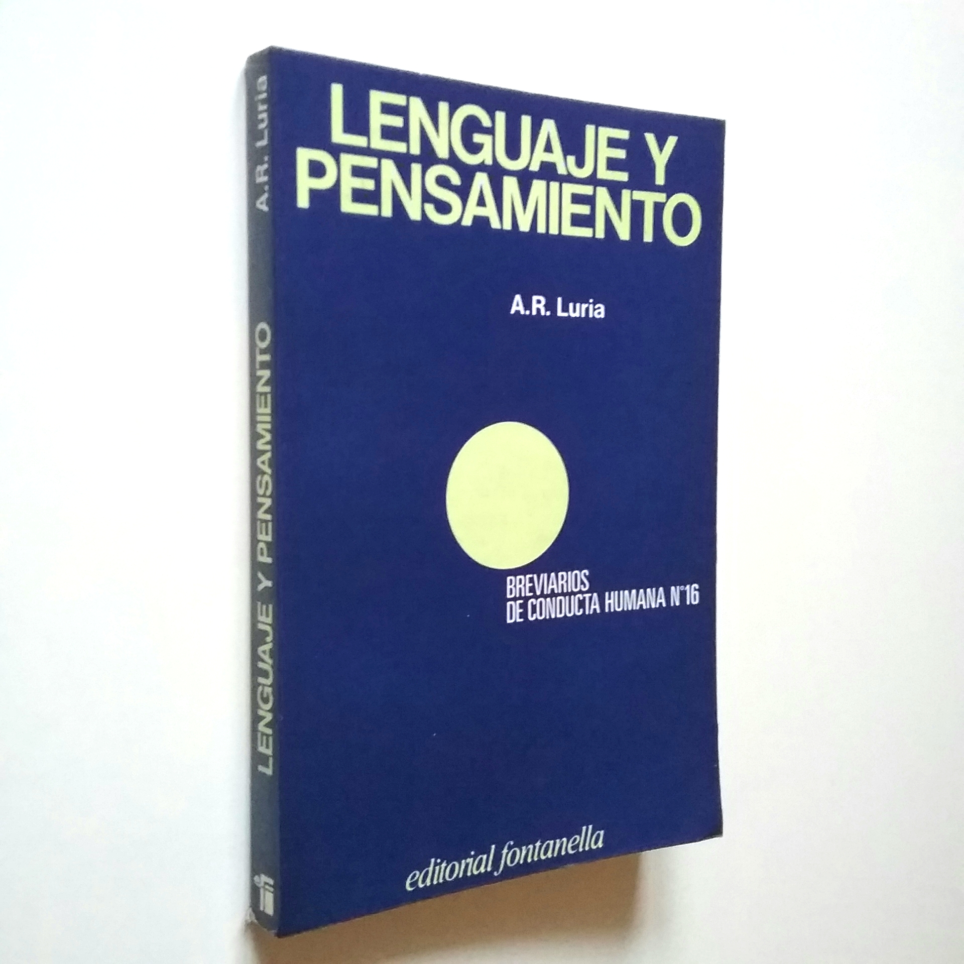 Lenguaje y pensamiento - A. R. Luria