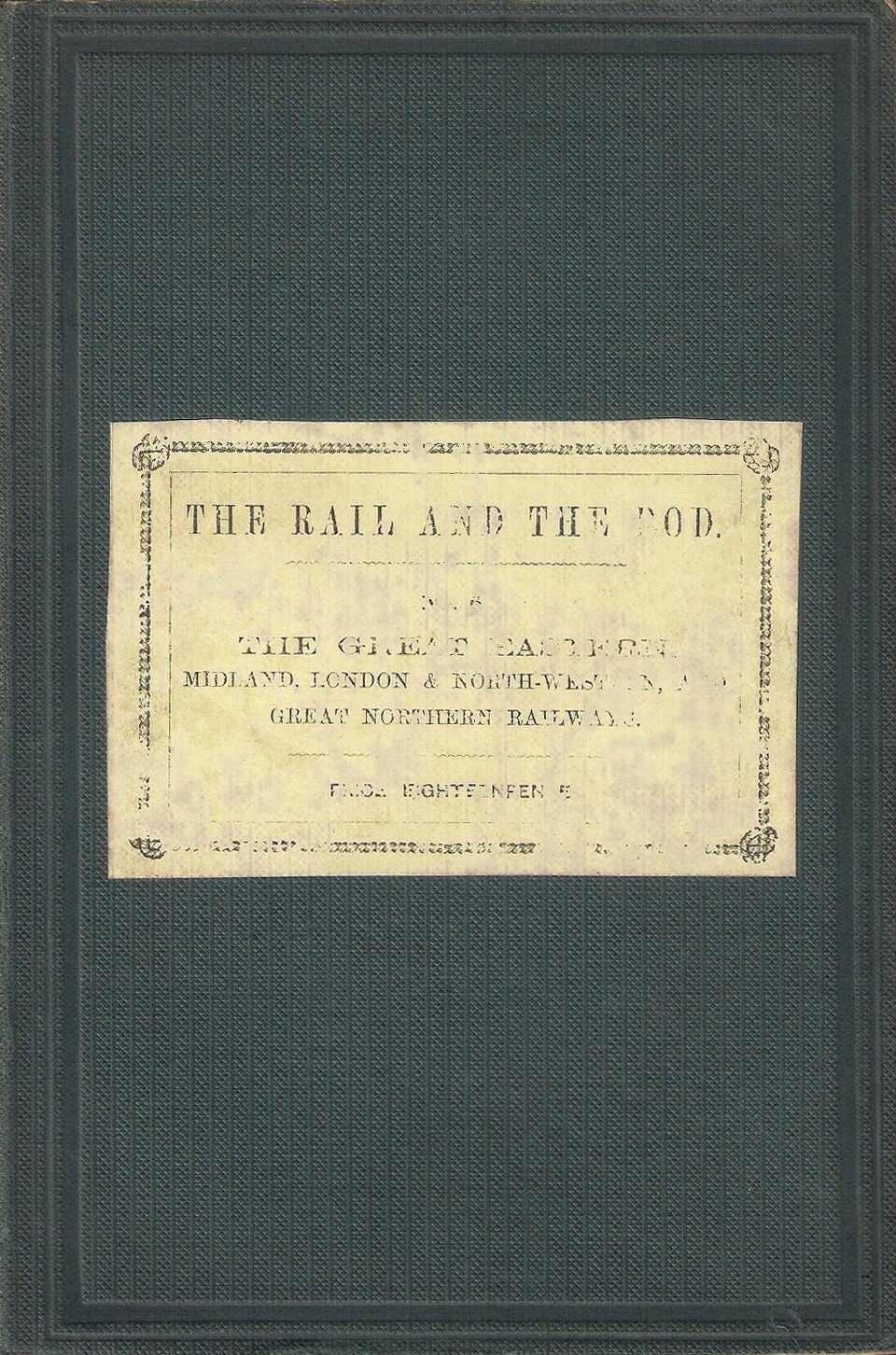 The Rail And The Rod Or Tourist Angler S Guide To Waters And Quarters On The Great Eastern Midland London And North Western And Great Northern Railways No Vi By Greville F Barnes Piscatorial Correspondent The Rail And The Rod Or Tourist Angler S Guide To Waters And Quarters On The Great Eastern Midland London And North Western And Great Northern Railways No Vi By Greville F Barnes Piscatorial Correspondent