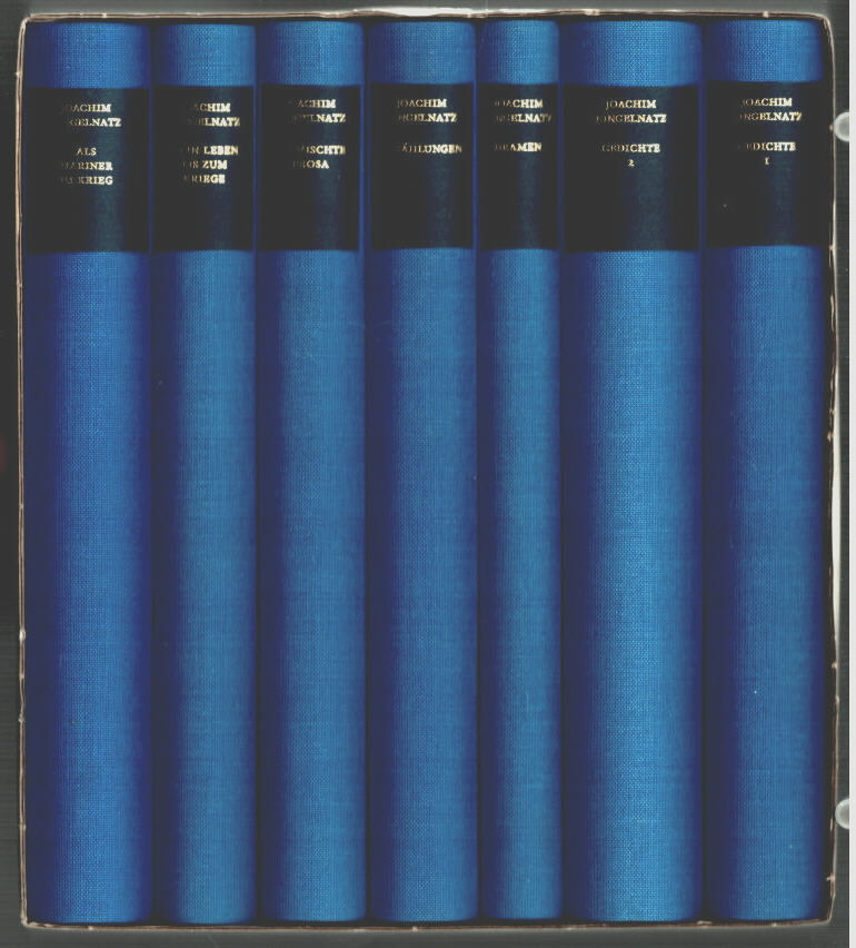 Das Gesamtwerk in sieben Bänden, Bd. 7 Als Mariner im Krieg