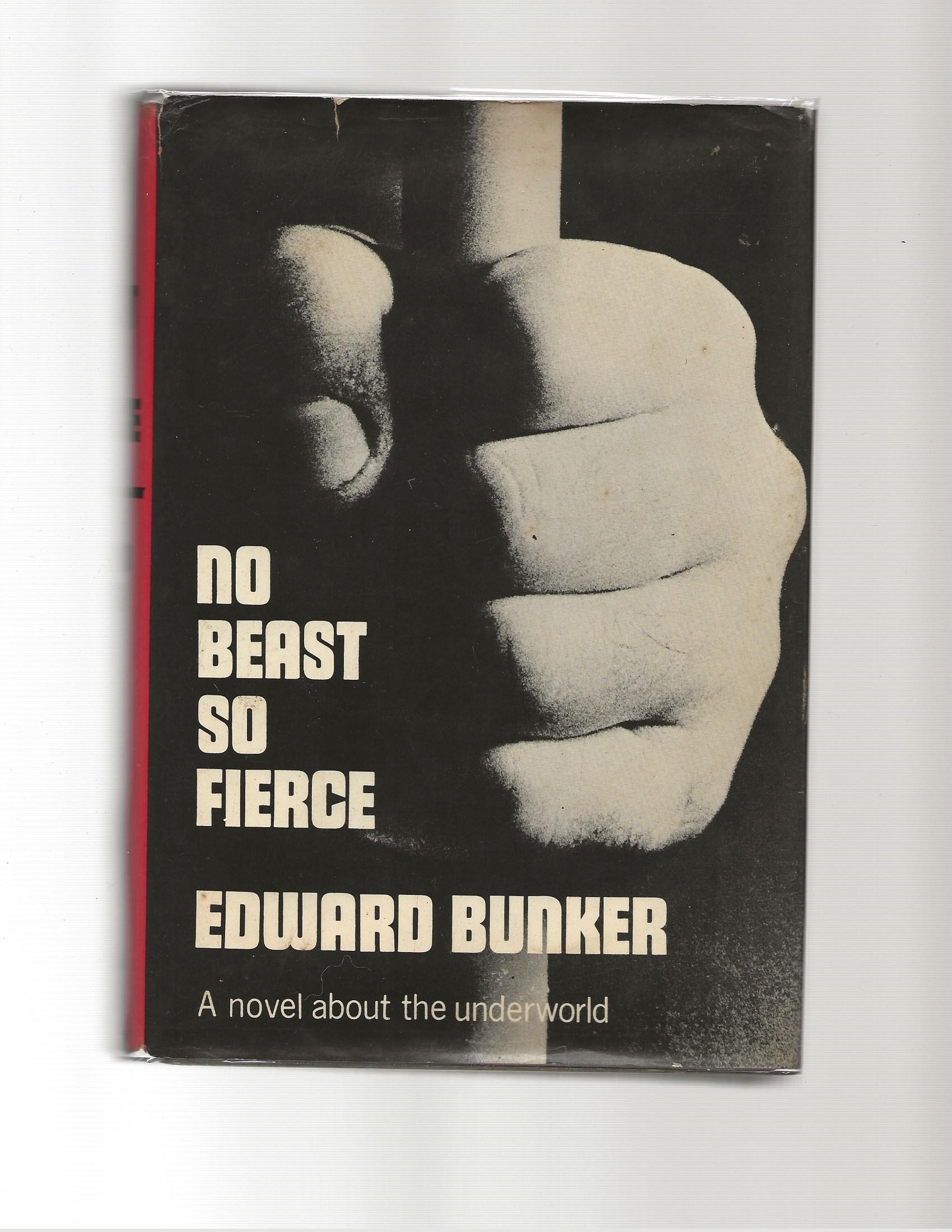 No Beast So Fierce Book Edward Bunker No Beast So Fierce by Bunker, Edward: Good Hardcover (1973) 1st Edition
