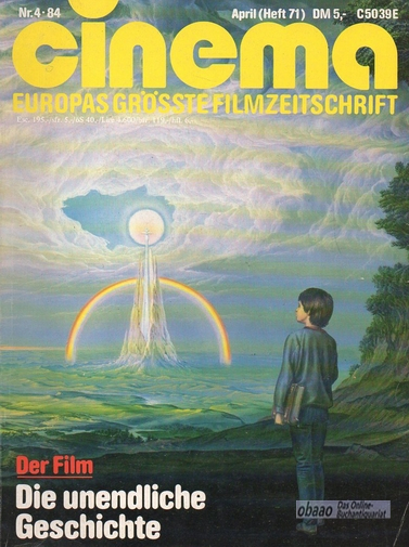 Cinema Nr. 4 84 / April Heft 71 - Europas grösste Filmzeitschrift