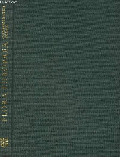 Consolidated intex to Flora Europea - Halliday G., Beadle M.