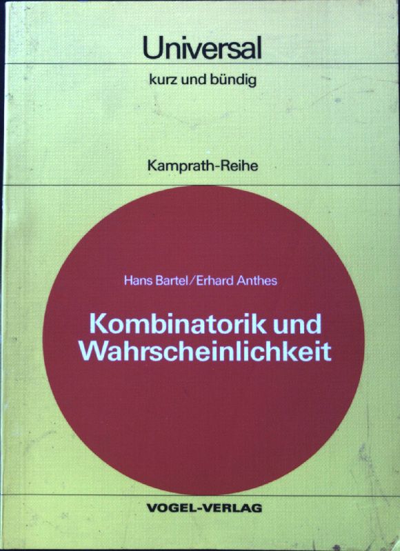 Kombinatorik und Wahrscheinlichkeit (Kamprath-Reihe)