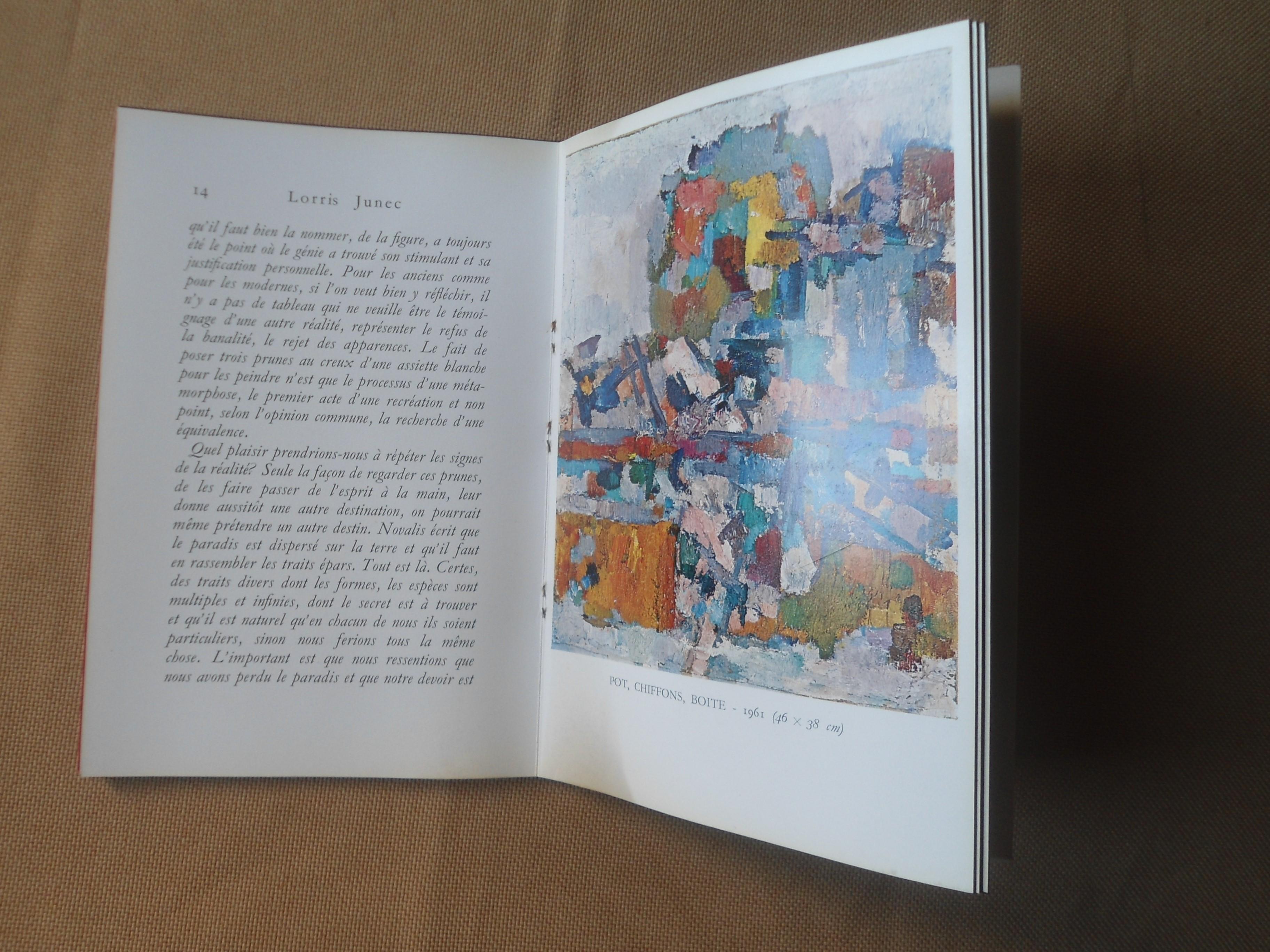 Lorris Junec ou la grâce de peindre by Georges Borgeaud , Jean Bazaine ...