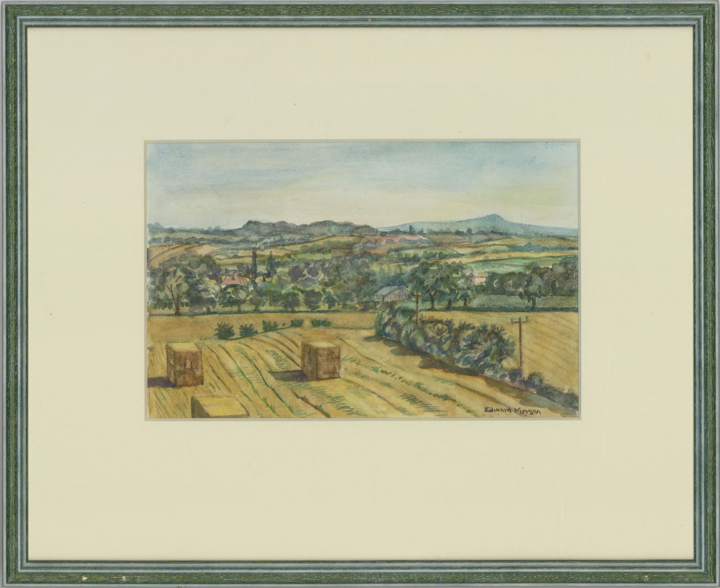 Edward (19332009) 20th Century Watercolour, Titterstone View