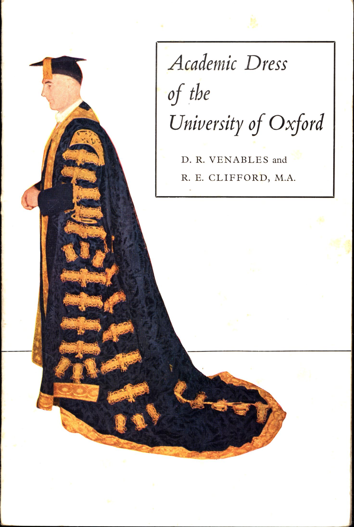 Academic dress of hot sale the university of oxford