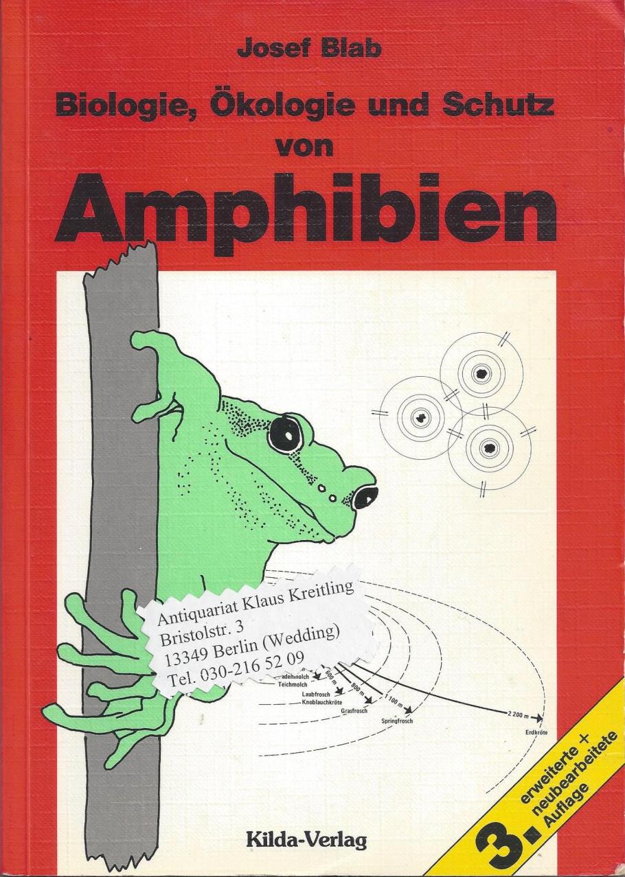 Page De Garde Biologie Ecologie Biologie, Ökologie und Schutz von Amphibien. 3.erweiterte und