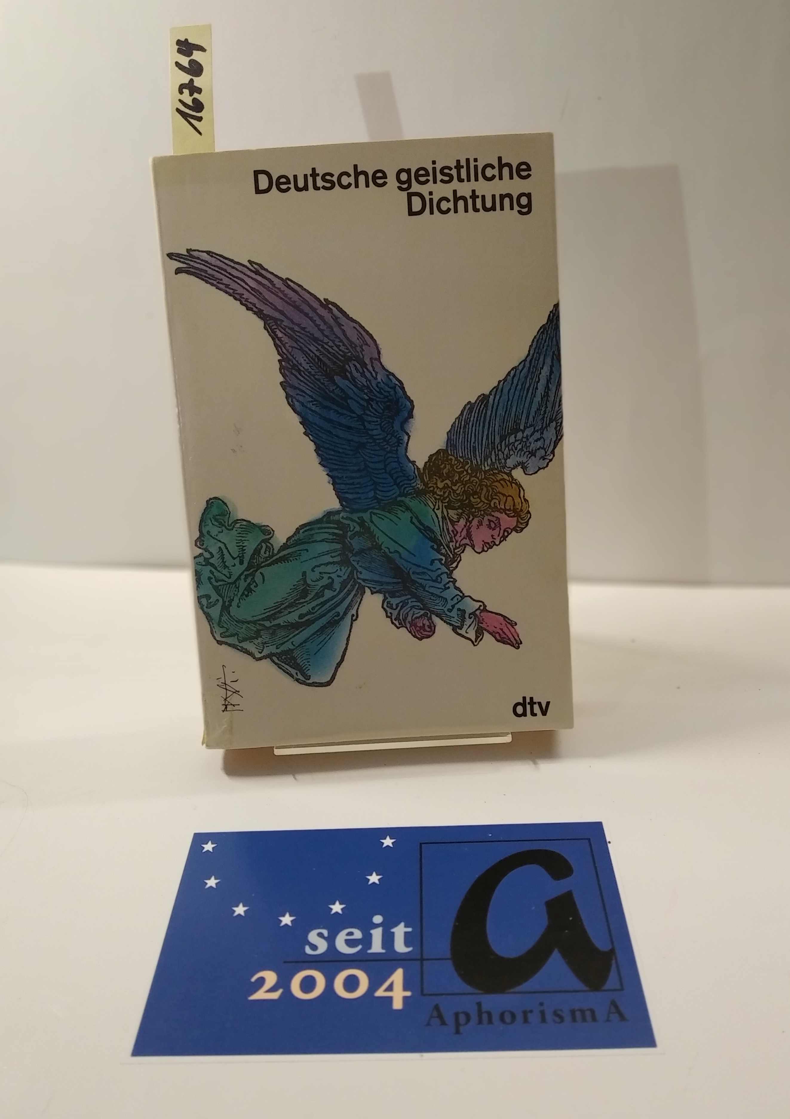 Deutsche geistlich Dichtung. - Kemp, Friedhelm (Hg)