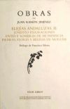 ELEJIAS ANDALUZAS II OBRAS DE J.R. JIMENEZ.30 - JIMENEZ,JUAN RAMON