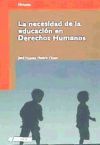 LA NECESIDAD DE LA EDUCACIÓN EN DERECHOS HUMANOS - JOSÉ VICENTE MAESTRE