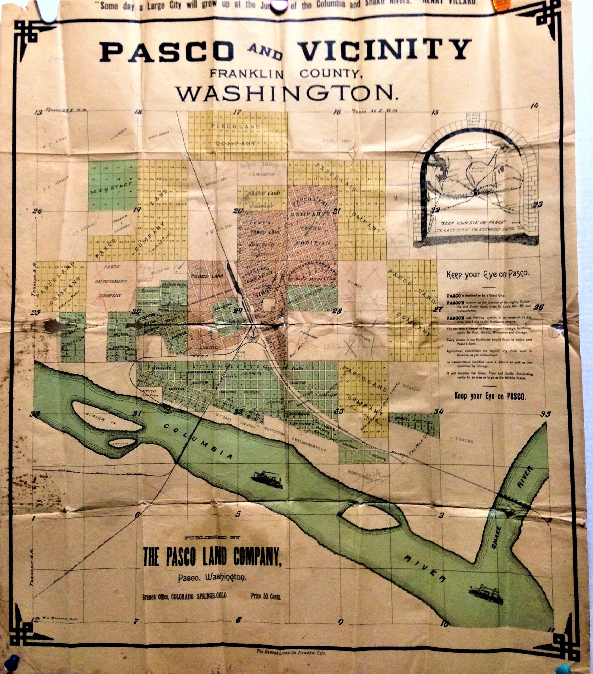 Pasco and vicinity, Franklin County Washington State real estate