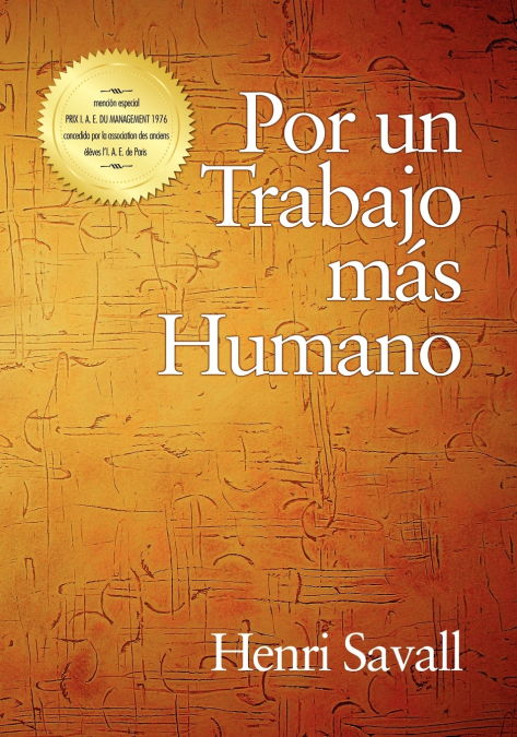 Por un Trabajo mas Humano (PB) - Henri Savall