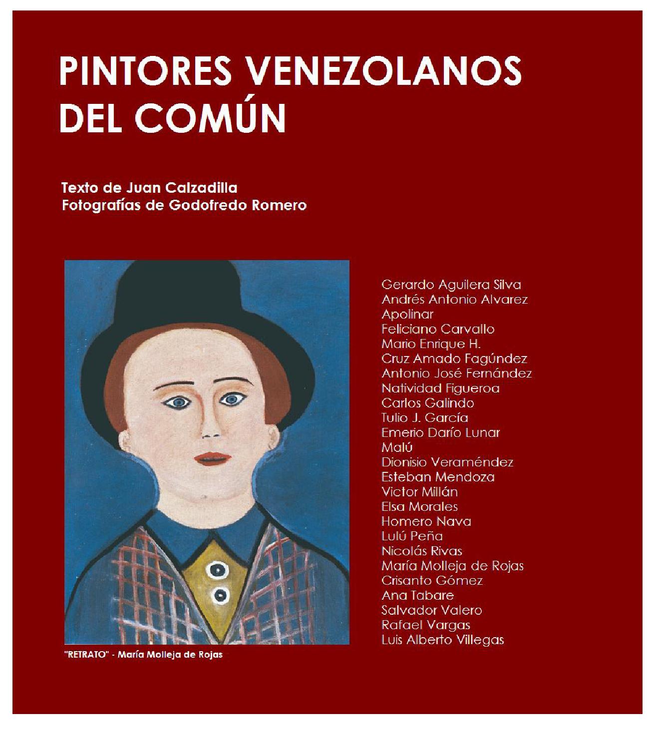 Pintores Venezolanos Del Común (Arte Ingenuo) by Juan Calzadilla: Muy bien  Encuadernación de tapa dura (1975) | Guido Soroka Bookseller
