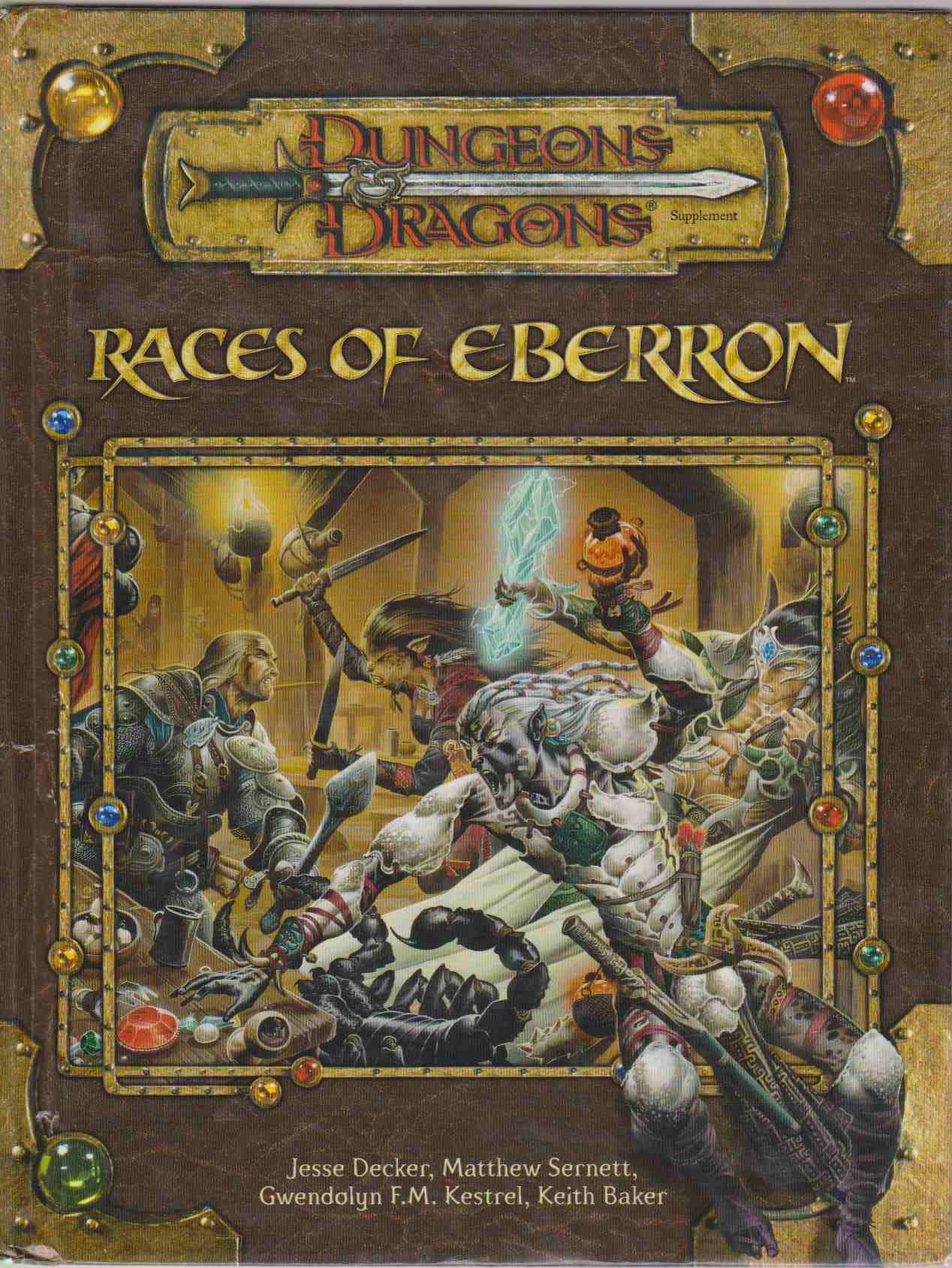 RACES OF EBERRON - Decker, Jesse and Matthew Sernett and Keith Baker and Gwendolyn F. M. Kestrel