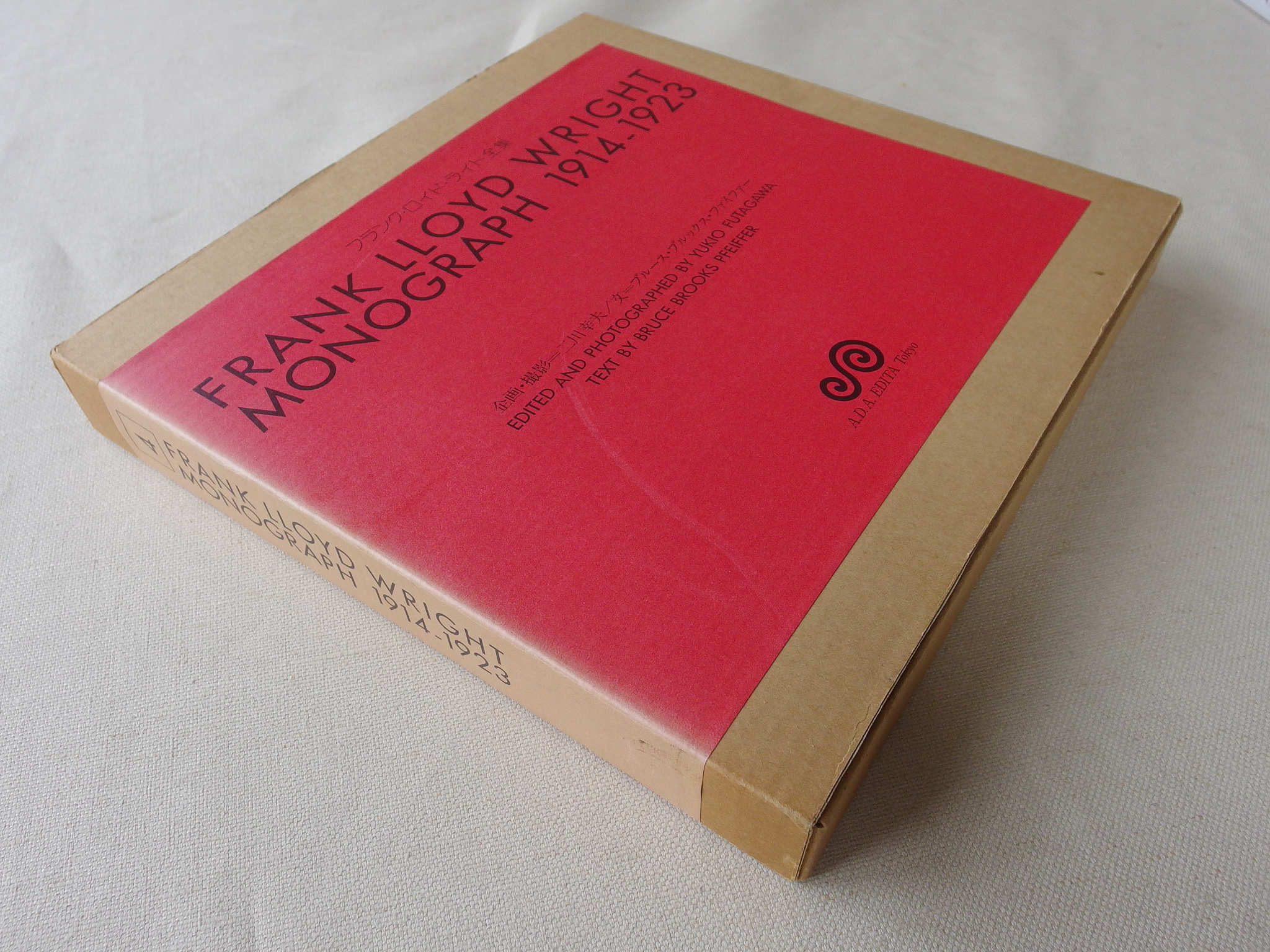 FRANK LLOYD WRIGHT MONOGRAPH 1914-1923. Vol.1-12 A.D.A.Edita