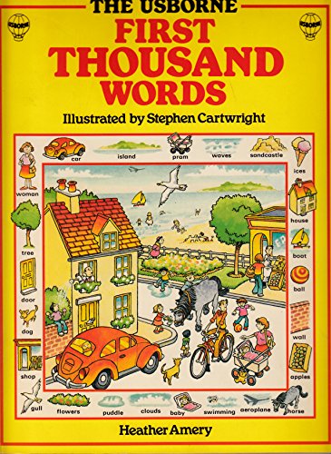 English (Usborne First 1000 Words) - Amery, Heather and Stephen Cartwright