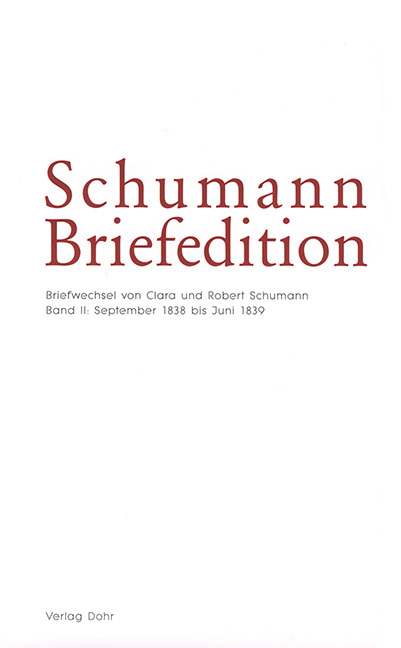 Briefwechsel von Clara und Robert Schumann. Bd.2 - Mühlenweg, Anja