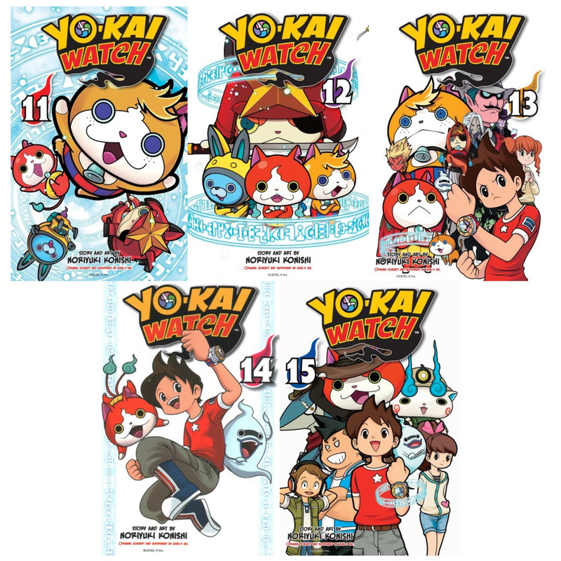 MANGA Yo-Kai Watch 11-15 TP by Noriyuki Konishi: New Trade Paperback